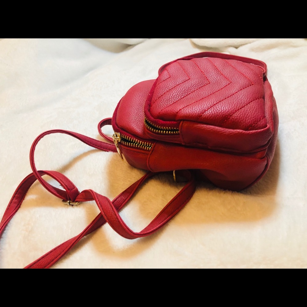 A mini backpack